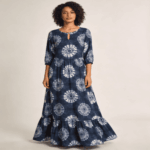 Saanjh Bandhani Print Dress